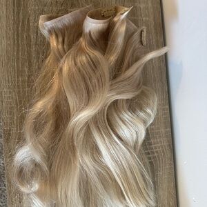 Luxurious Blonde 14 inch clip in Hair Extensions